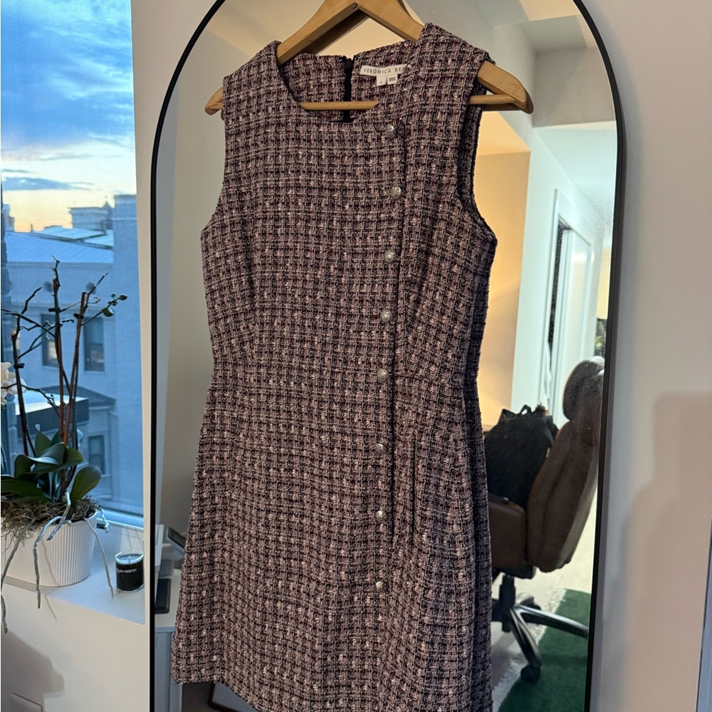 Veronica Beard Cutler Tweed Mini Dress Size 6